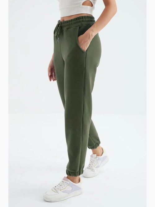 Pantalon de jogging femme taille haute tommy - Kiabi Pantalon de jogging femme taille haute tommy - Kiabi