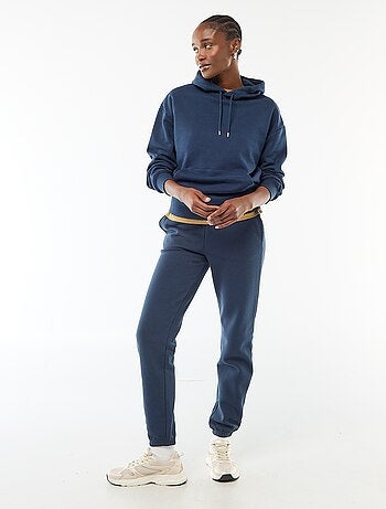 Pantalon de jogging femme en maille lourde