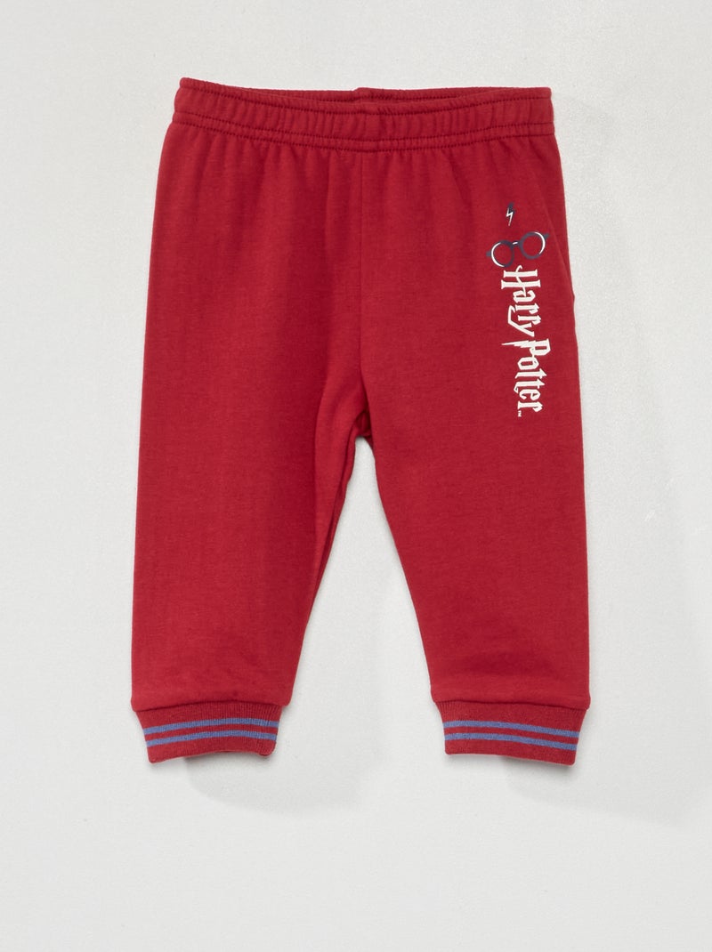 Pantalon de jogging 'Harry Potter' Rouge - Kiabi