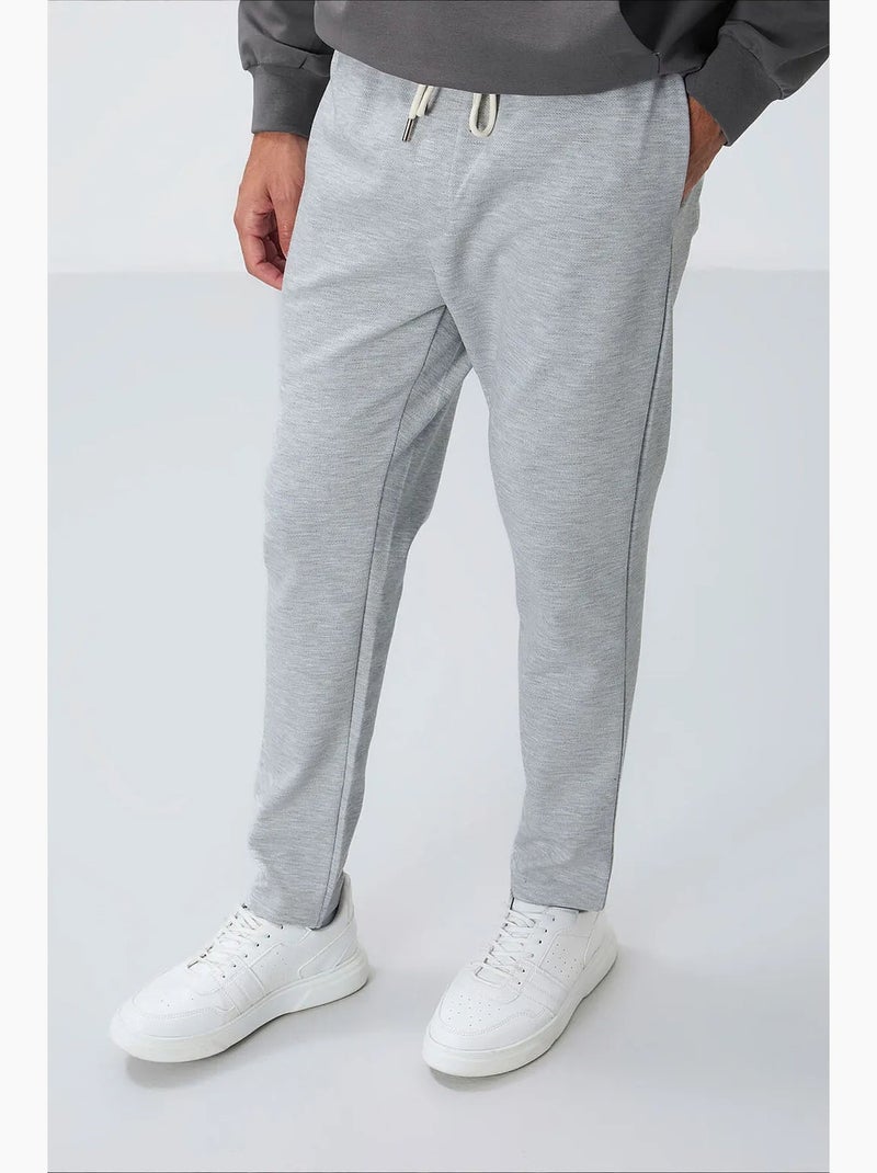 Pantalon de jogging homme à taille élastique tommy Gris - Kiabi
