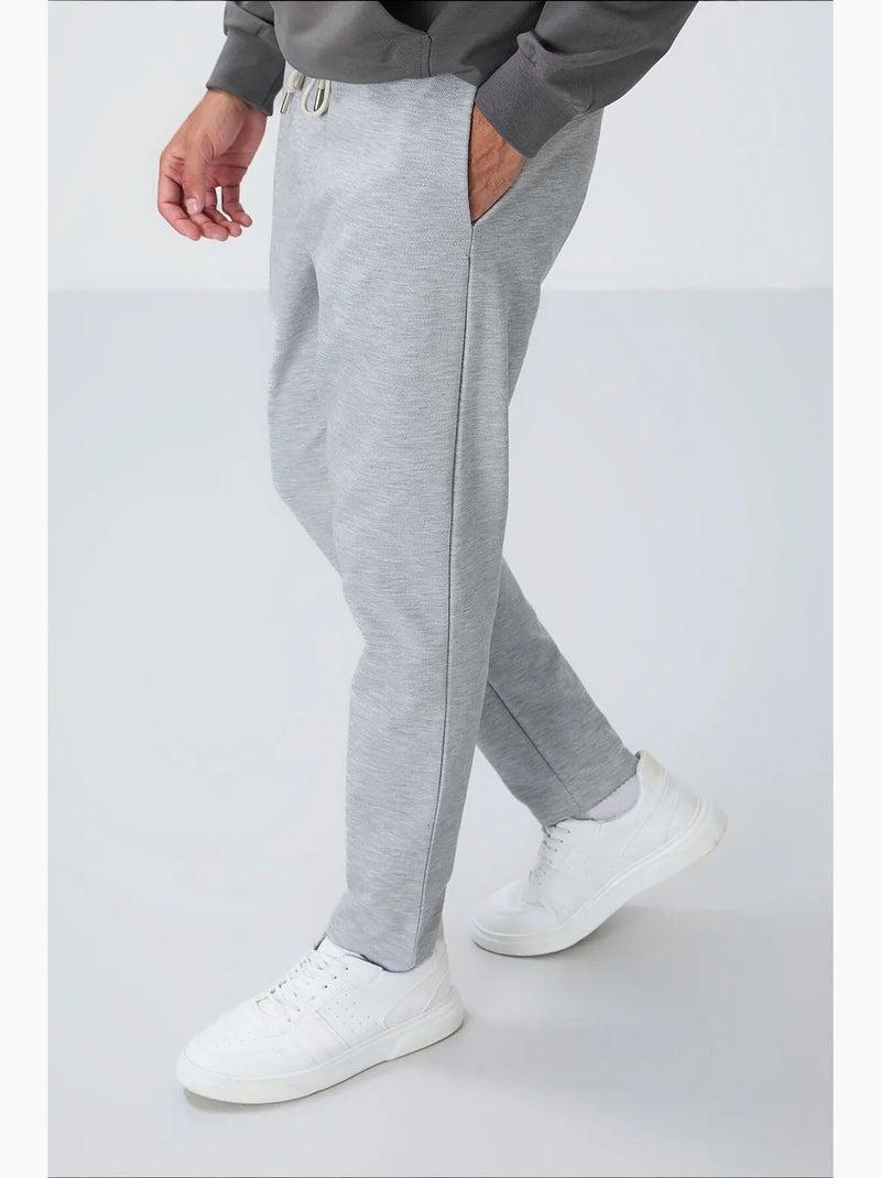 Pantalon de jogging homme à taille élastique tommy Gris - Kiabi