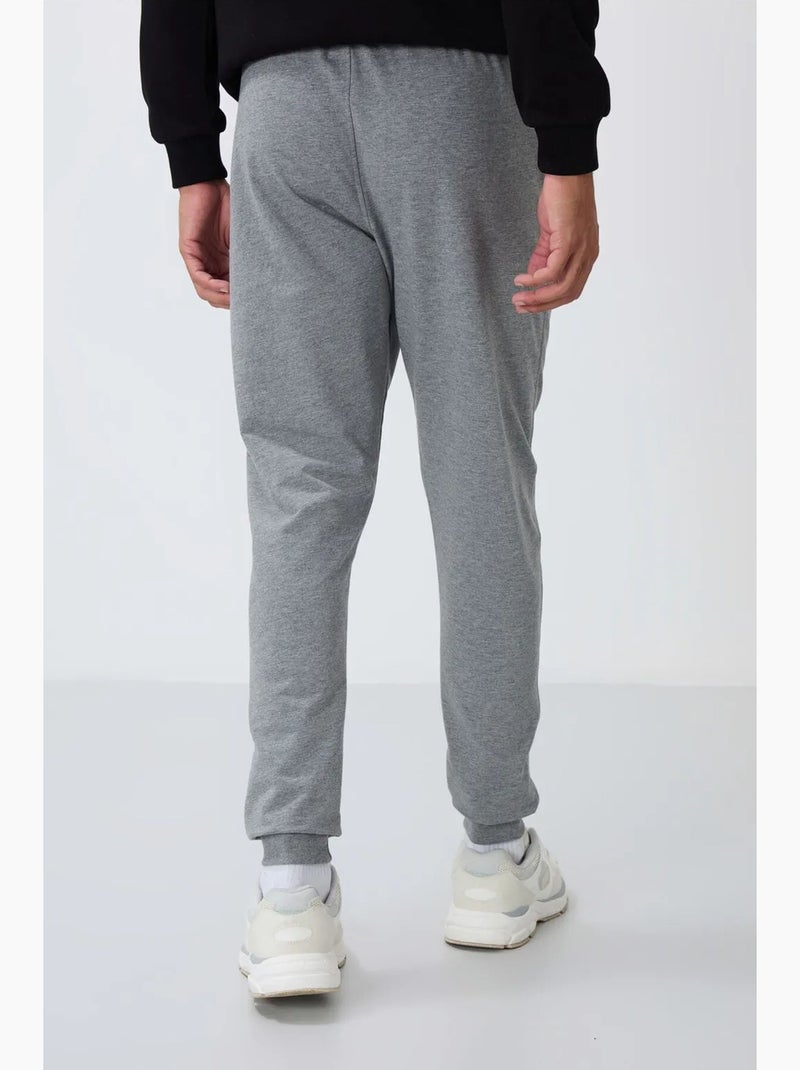 Pantalon de jogging homme avec poche zippée tommy Gris - Kiabi