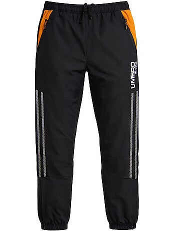 Pantalon de jogging homme bi-matière avec poches et logo umbro