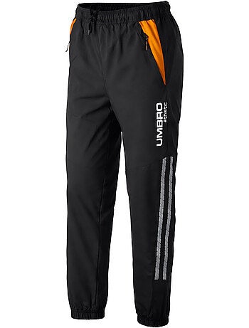 Pantalon de jogging homme bi-matière avec poches et logo umbro