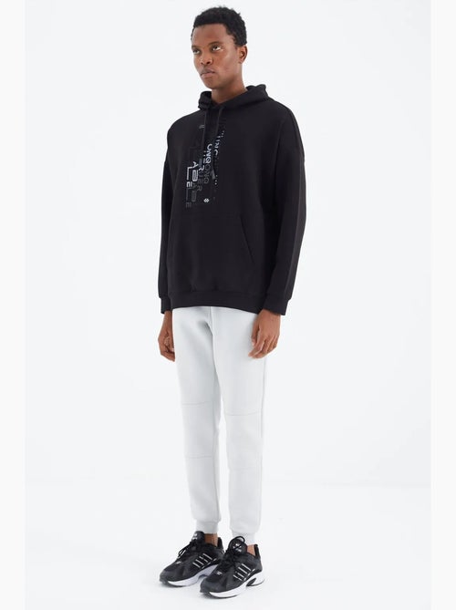 Pantalon de jogging homme coupe décontractée en molleton tommy - Kiabi Pantalon de jogging homme coupe décontractée en molleton tommy - Kiabi