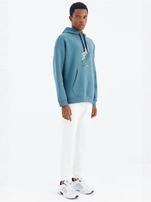 Pantalon de jogging homme coupe décontractée en molleton tommy - Kiabi Pantalon de jogging homme coupe décontractée en molleton tommy - Kiabi