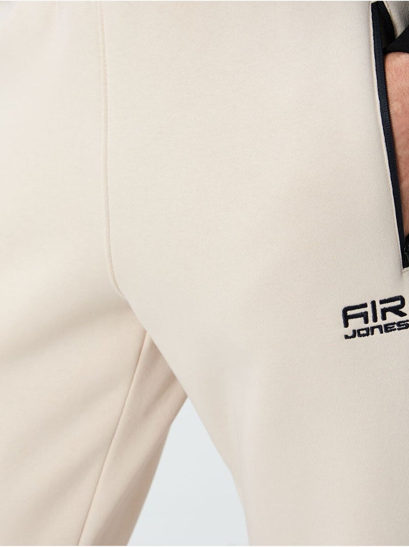 Pantalon de jogging homme coupe jogger tommy Beige naturel - Kiabi