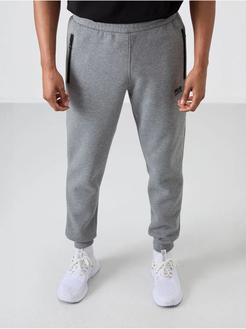 Pantalon de jogging homme coupe jogger tommy Gris - Kiabi