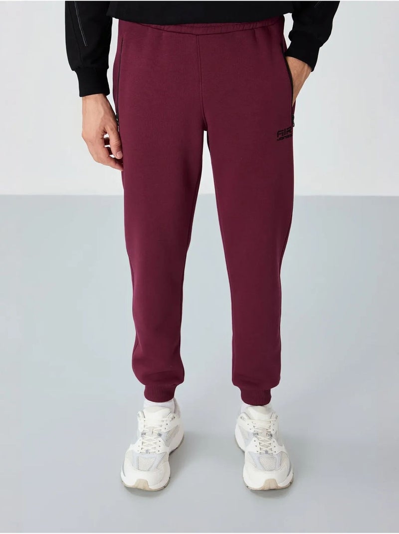 Pantalon de jogging homme coupe jogger tommy Rouge bordeaux - Kiabi