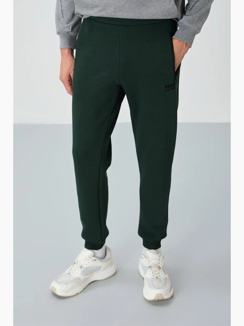 Pantalon de jogging homme coupe jogger tommy Vert bouteille - Kiabi