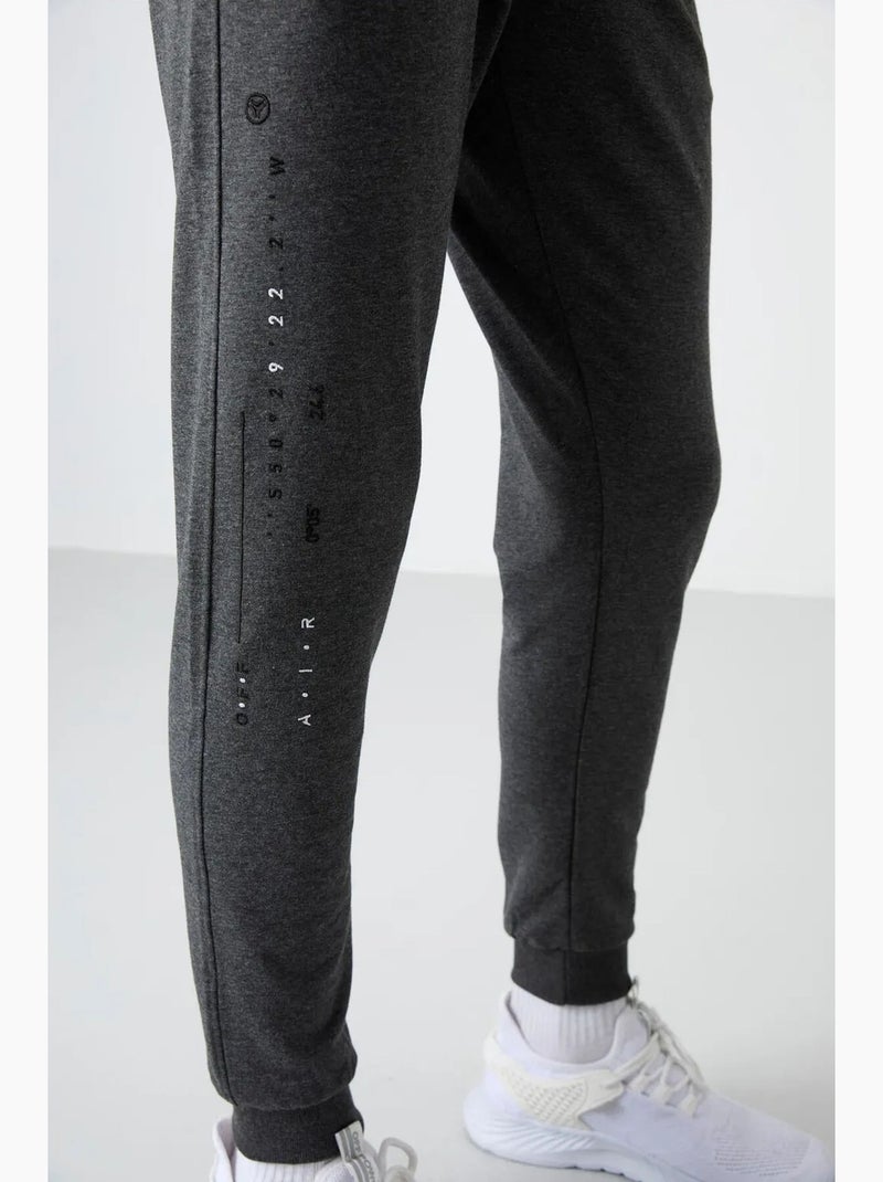 Pantalon de jogging homme uni tommy Gris Noir - Kiabi