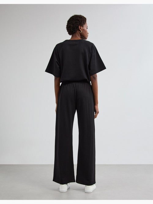 Pantalon de jogging jambe large, mo fashion - Kiabi Pantalon de jogging jambe large, mo fashion - Kiabi