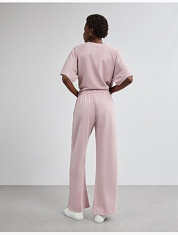 Pantalon de jogging jambe large, mo fashion