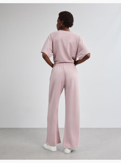 Pantalon de jogging jambe large, mo fashion - Kiabi Pantalon de jogging jambe large, mo fashion - Kiabi