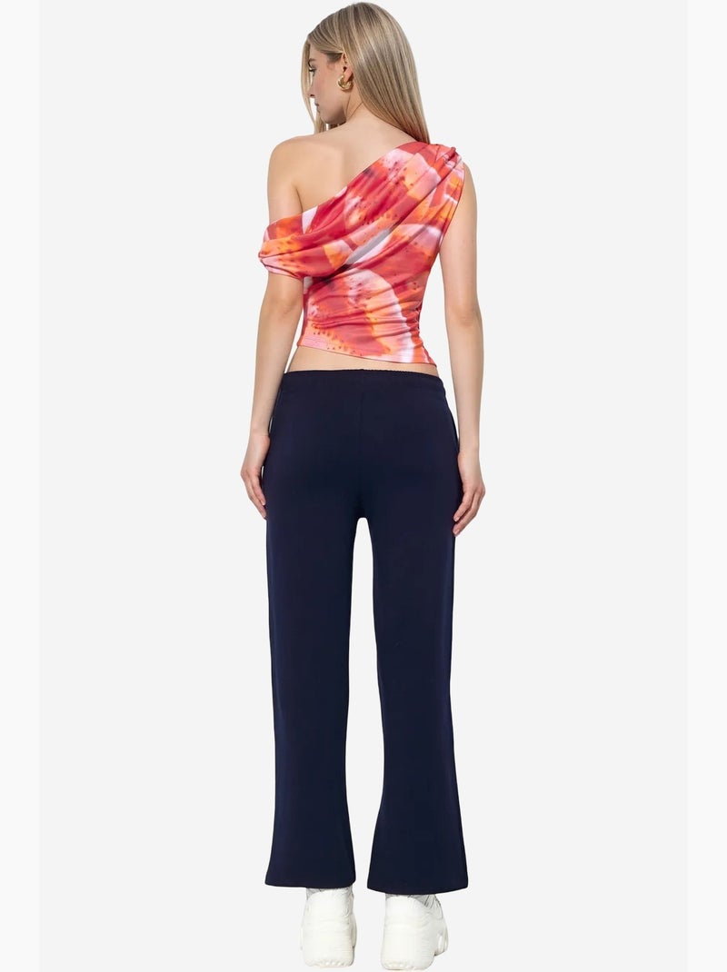 Pantalon de jogging large à enfiler busem Bleu marine - Kiabi