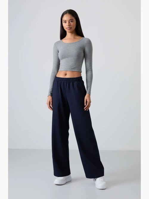 Pantalon de jogging large à enfiler tommy - Kiabi Pantalon de jogging large à enfiler tommy - Kiabi