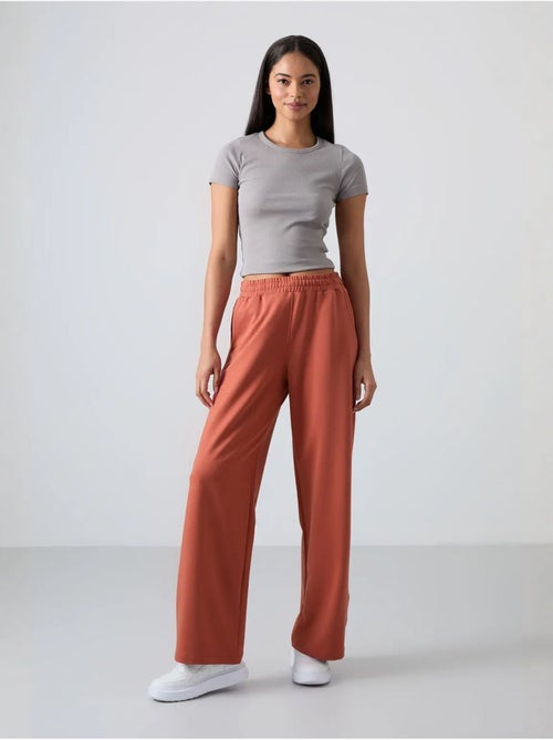 Pantalon de jogging large à enfiler tommy - Kiabi Pantalon de jogging large à enfiler tommy - Kiabi