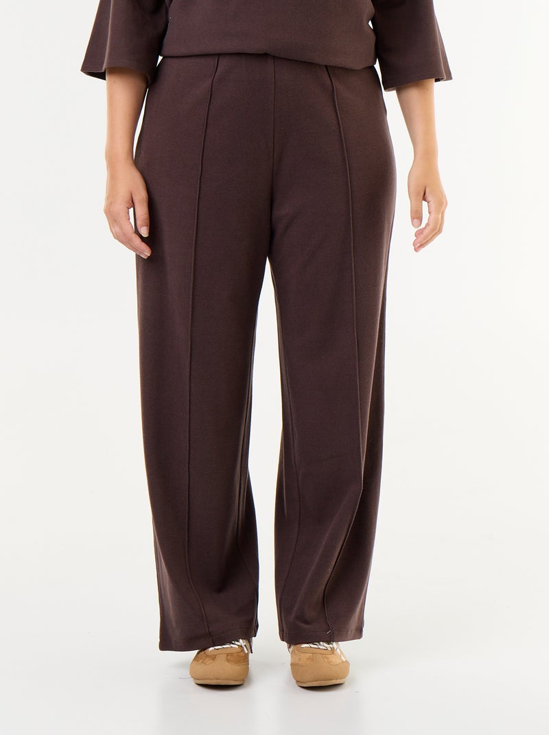 Pantalon de jogging Marron - Kiabi