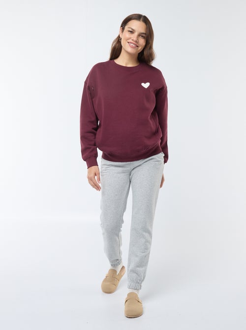 Pantalon de jogging maternité - Kiabi