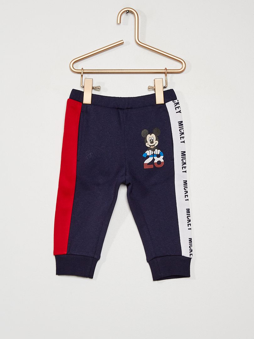 Pantalon de jogging 'Mickey' bleu marine - Kiabi