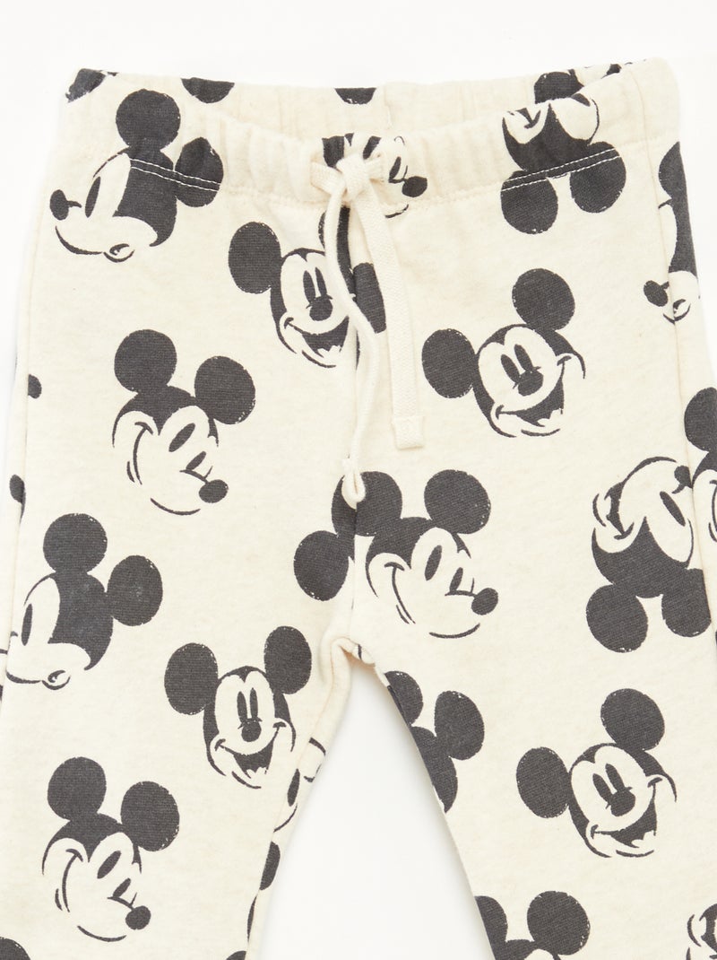 Pantalon de jogging 'Mickey' 'Disney' Beige - Kiabi