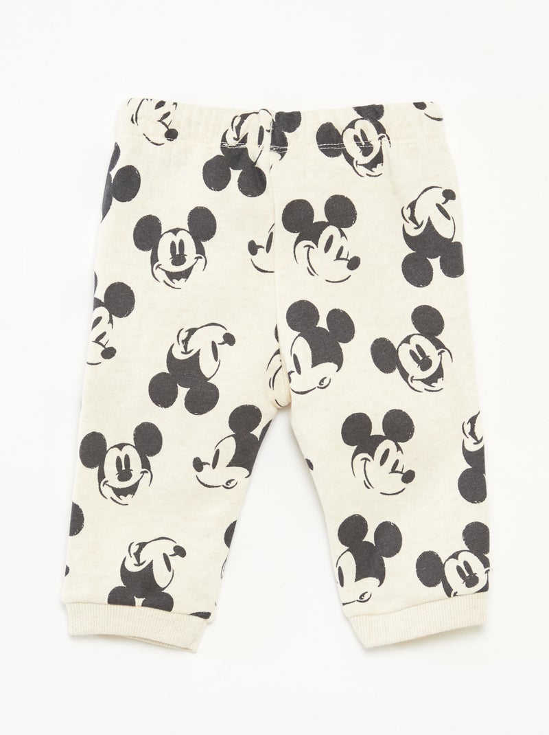 Pantalon de jogging 'Mickey' 'Disney' Beige - Kiabi