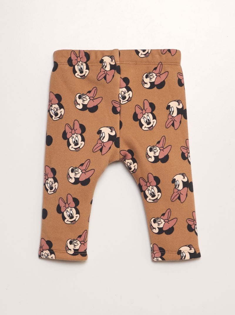 Pantalon de jogging 'Minnie' 'Disney' Marron - Kiabi