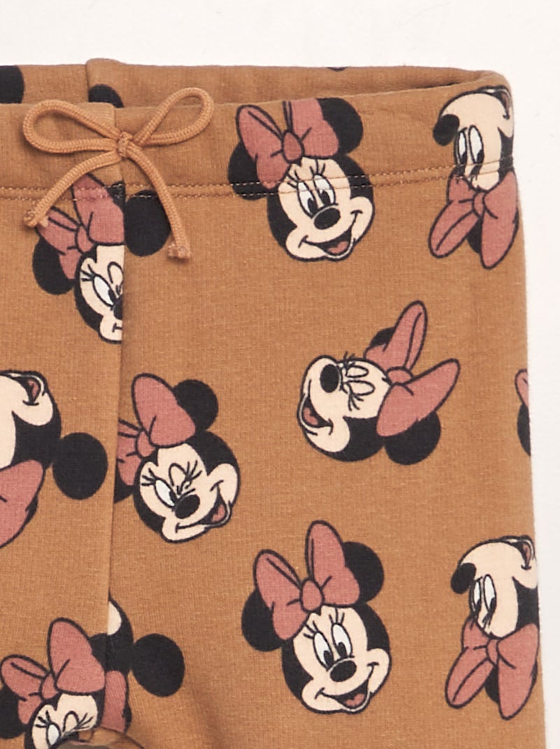 Pantalon de jogging 'Minnie' 'Disney' Marron - Kiabi