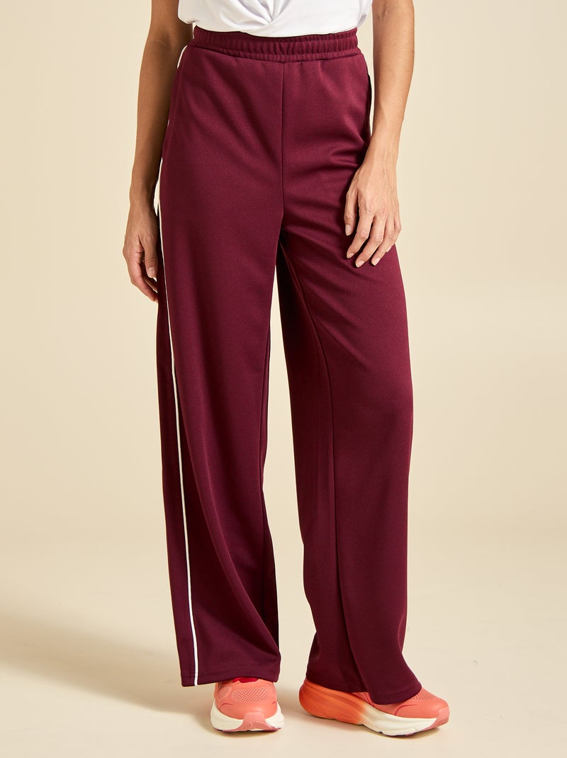 Pantalon de jogging multi-sport (ekstract) Rouge - Kiabi