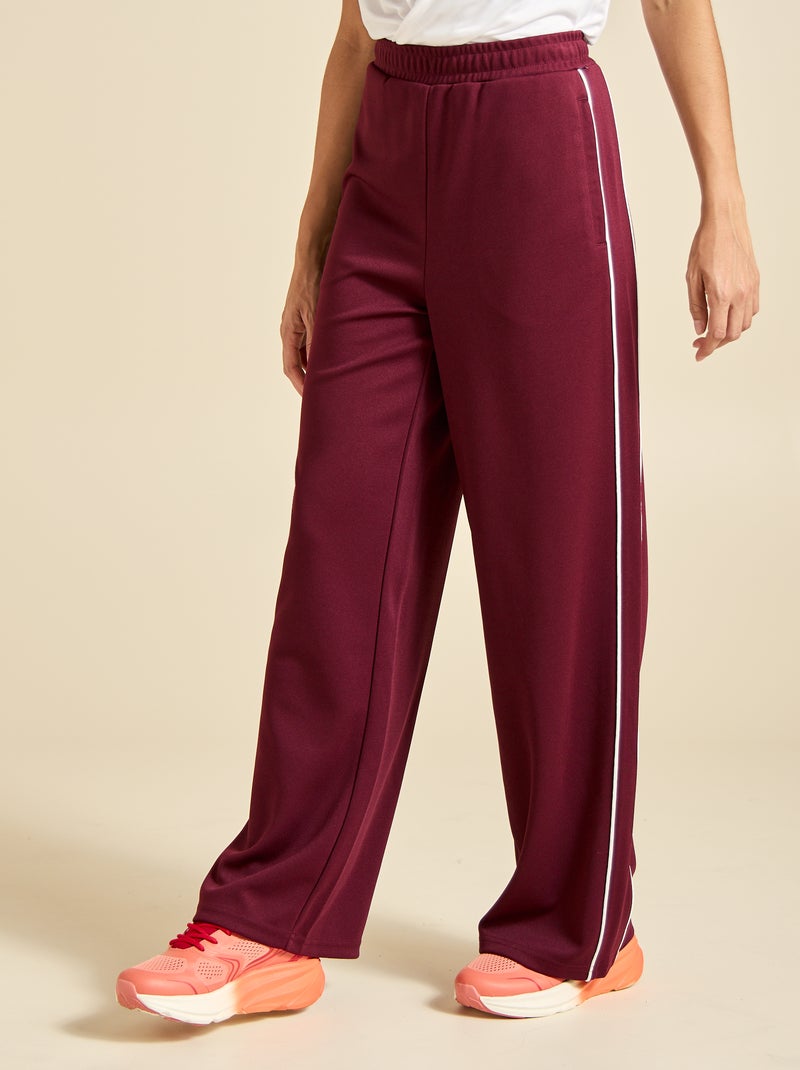 Pantalon de jogging multi-sport (ekstract) Rouge - Kiabi