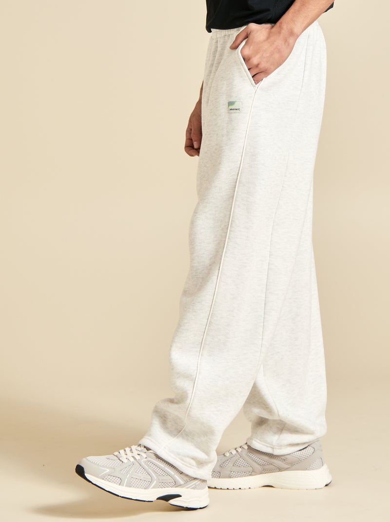 Pantalon de jogging multi-sport unisexe - (ekstract) Ecru - Kiabi