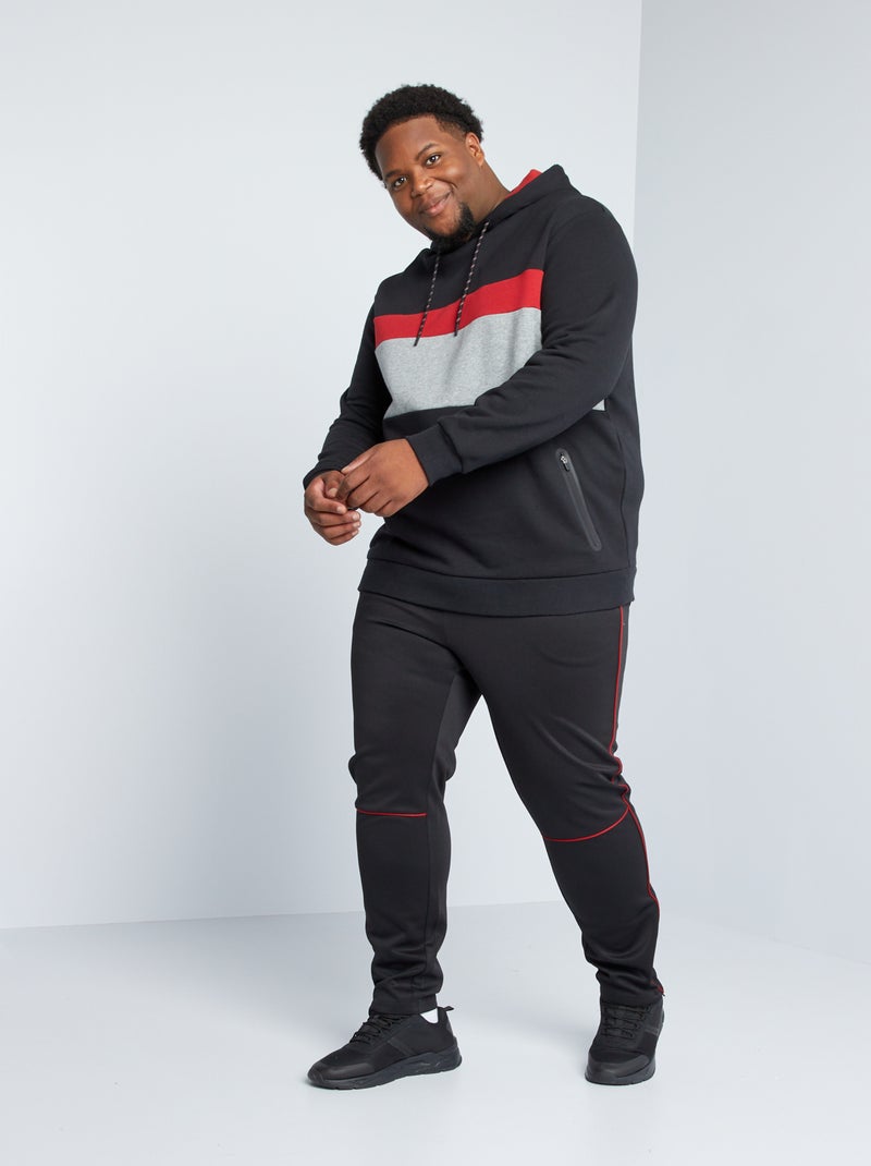 Pantalon de jogging noir - Kiabi