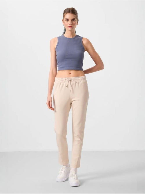 Pantalon de jogging pour femme avec fermeture éclair tommy - Kiabi Pantalon de jogging pour femme avec fermeture éclair tommy - Kiabi
