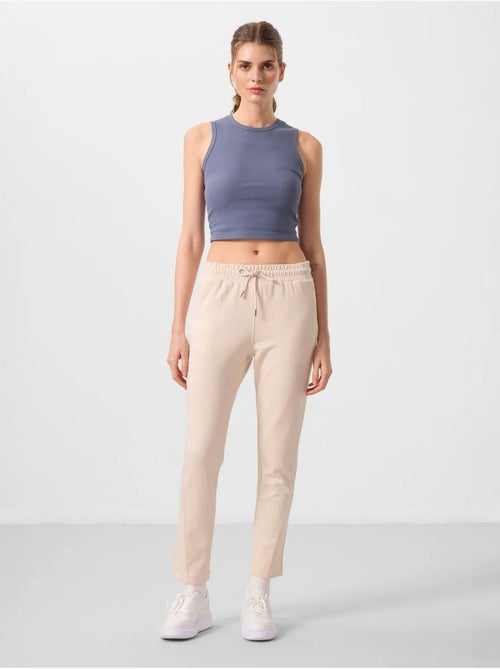 Pantalon de jogging pour femme avec fermeture éclair tommy - Kiabi Pantalon de jogging pour femme avec fermeture éclair tommy - Kiabi
