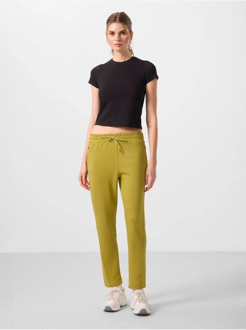 Pantalon de jogging pour femme avec fermeture éclair tommy - Kiabi Pantalon de jogging pour femme avec fermeture éclair tommy - Kiabi