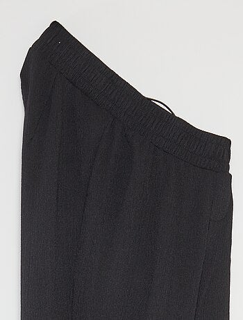 Pantalon de jogging pour femme en maille légère à taille élastiquée