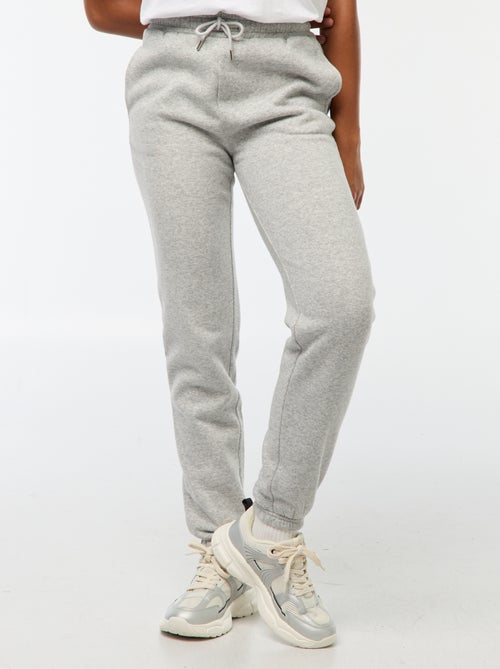 Pantalon de jogging pour femme en maille lourde à taille standard - Kiabi Pantalon de jogging pour femme en maille lourde à taille standard - Kiabi
