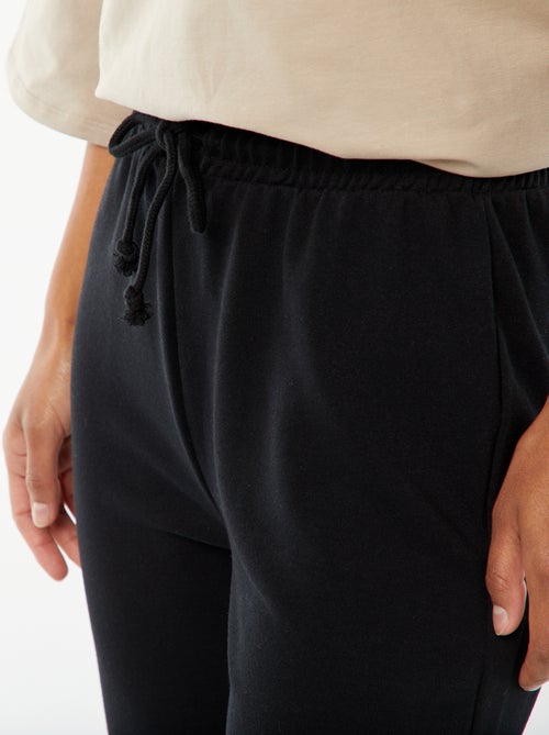 Pantalon de jogging pour femme en maille lourde à taille standard - Kiabi Pantalon de jogging pour femme en maille lourde à taille standard - Kiabi