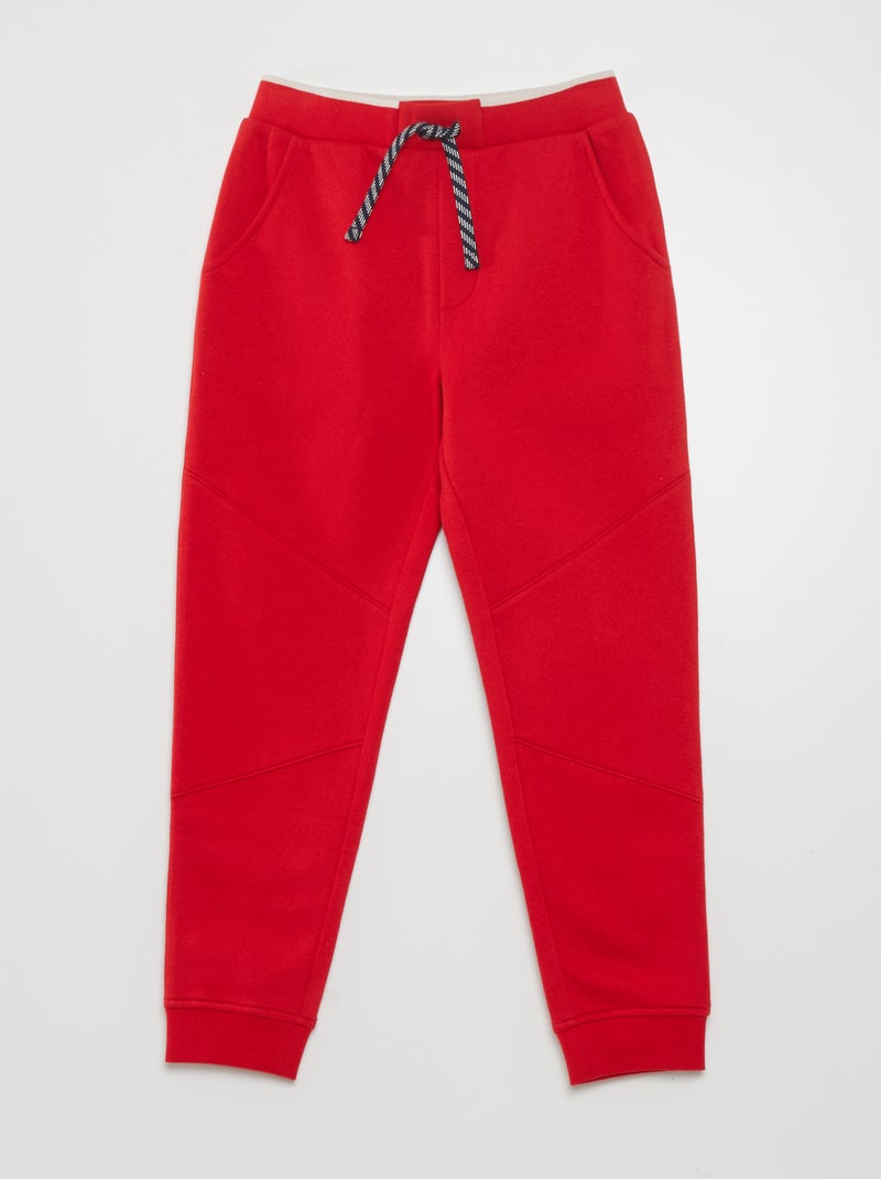 Pyjama Garçon Noël Next - Style Pantalon De Jogging Rouge/noir - Taille 15 Ans - Lavage Machine 40°C