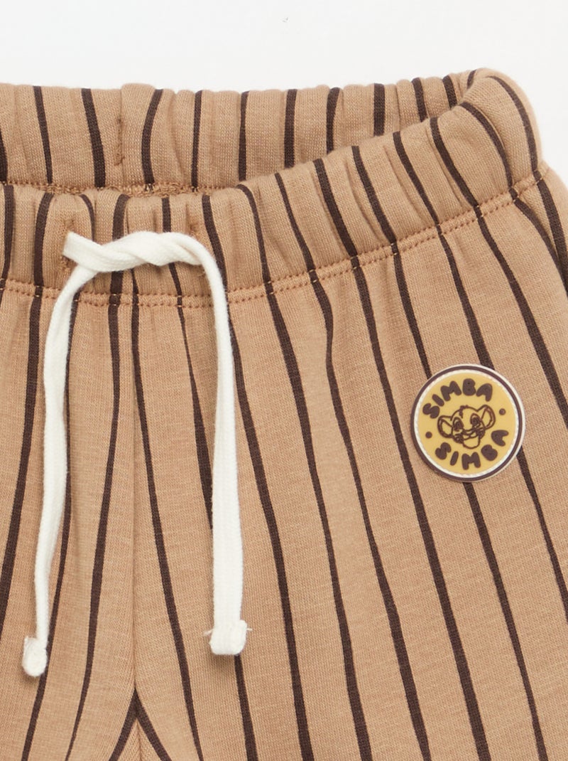 Pantalon de jogging 'Simba' 'Disney' Beige - Kiabi