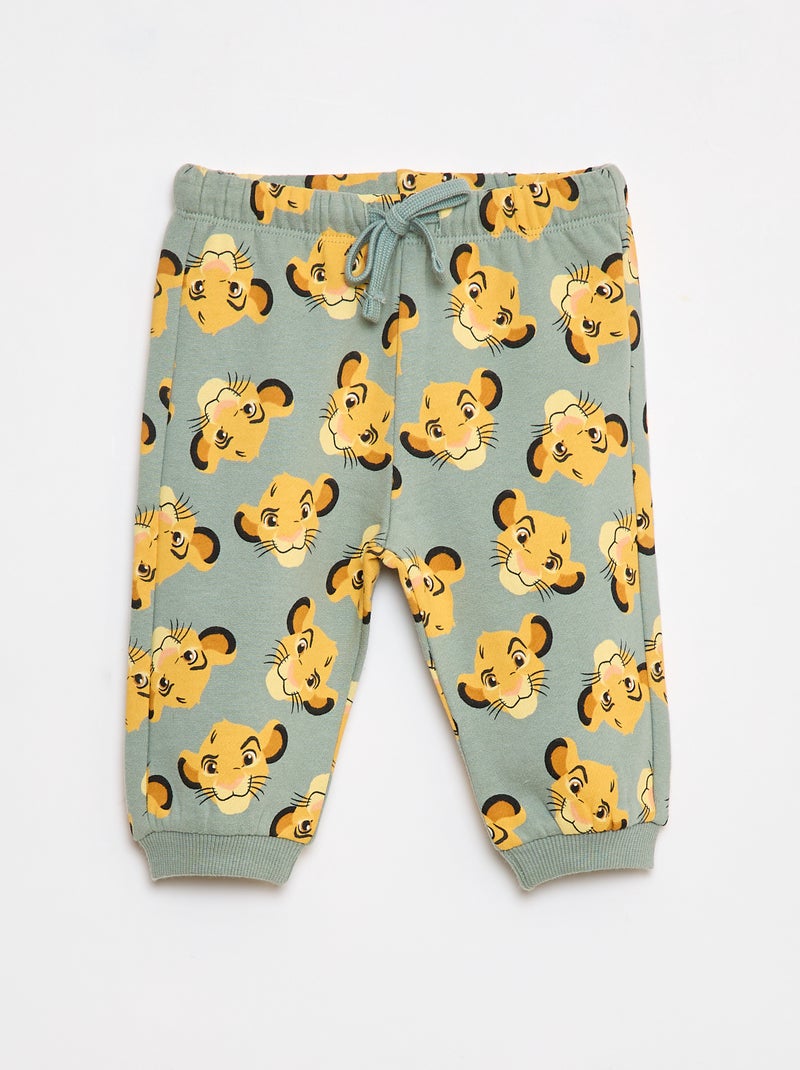 Pantalon de jogging 'Simba' 'Disney' Vert - Kiabi