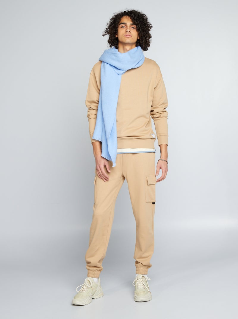 Pantalon de jogging style cargo Beige - Kiabi