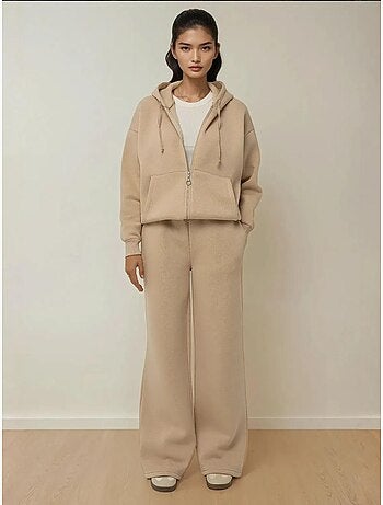 Pantalon de jogging surdimensionné à jambes larges hiccup