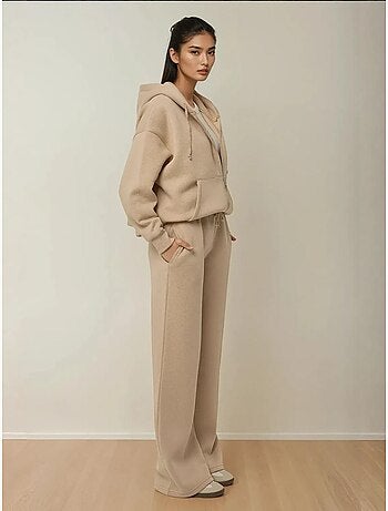 Pantalon de jogging surdimensionné à jambes larges hiccup