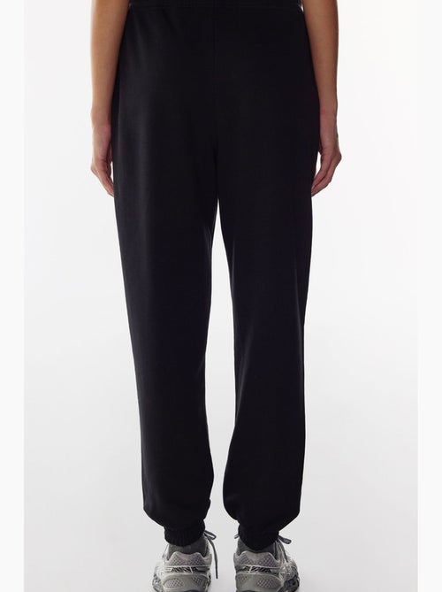 Pantalon de jogging taille haute à bas resserrés penti - Kiabi Pantalon de jogging taille haute à bas resserrés penti - Kiabi