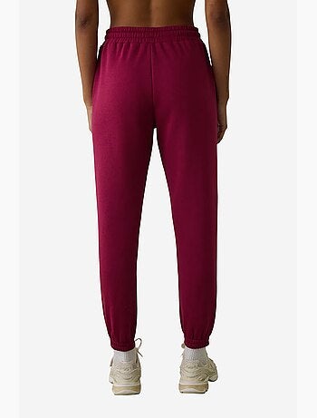 Pantalon de jogging taille haute avec détail à nouer, molletonné penti