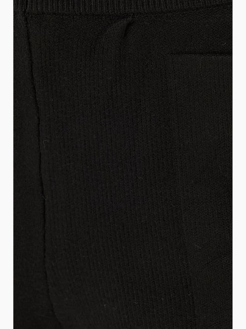 Pantalon de jogging tricoté taille haute hiccup - Kiabi Pantalon de jogging tricoté taille haute hiccup - Kiabi