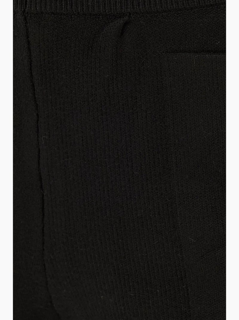 Pantalon de jogging tricoté taille haute hiccup Noir - Kiabi