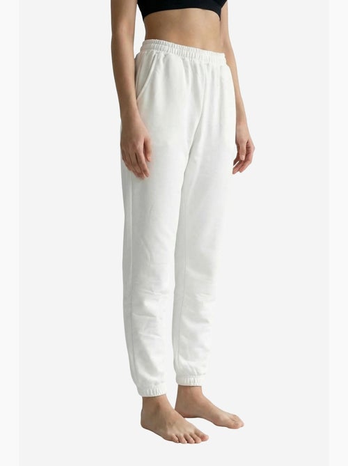 Pantalon de jogging uni à taille élastique my fashion - Kiabi Pantalon de jogging uni à taille élastique my fashion - Kiabi