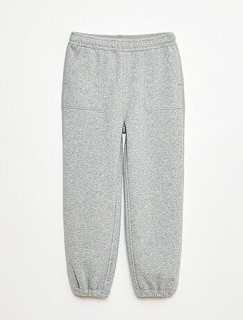 Pantalon de jogging uni avec 2 poches